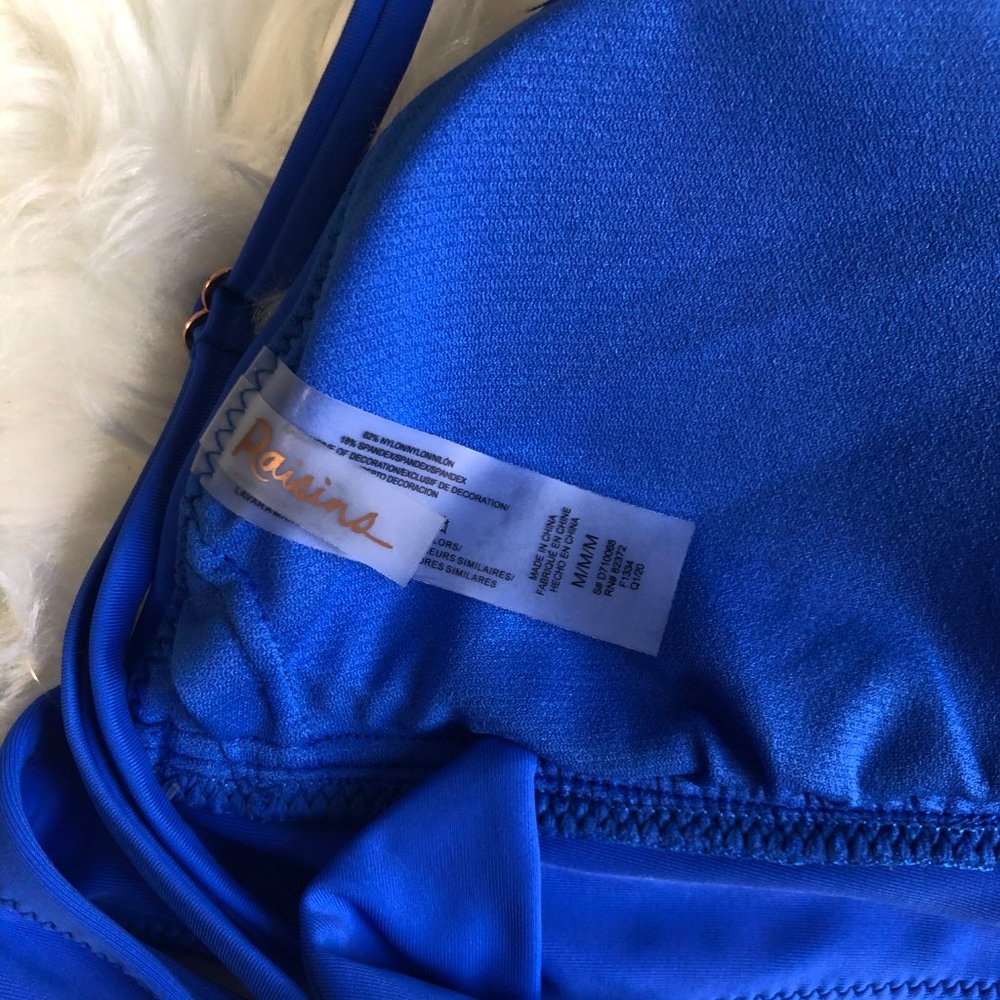 Raisins Juniors' Cali Solids Anya Bikini Top S M - Picture 8 of 8